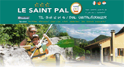 Desktop Screenshot of campingsaintpal.com